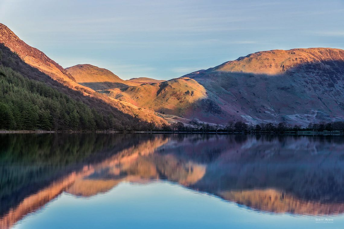 The Reverse Shot of the Lake District Fells