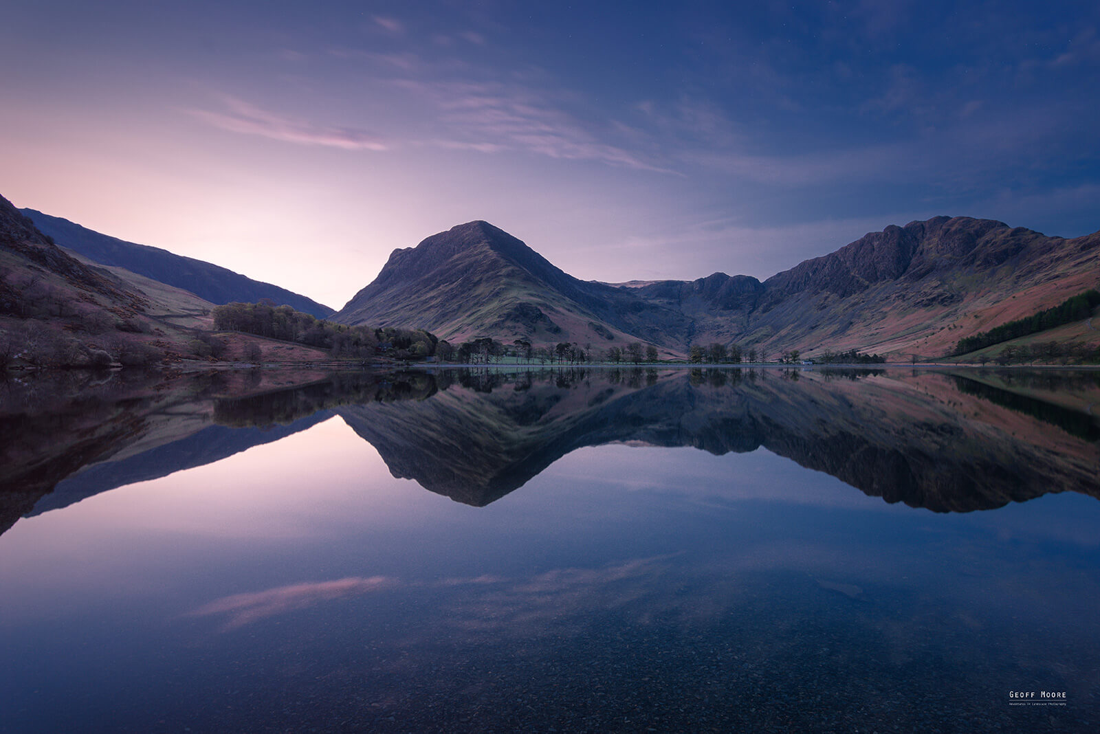 Nautical Twilight Transition Lake Buttermere Nautical Twilight Transition Lake Buttermere