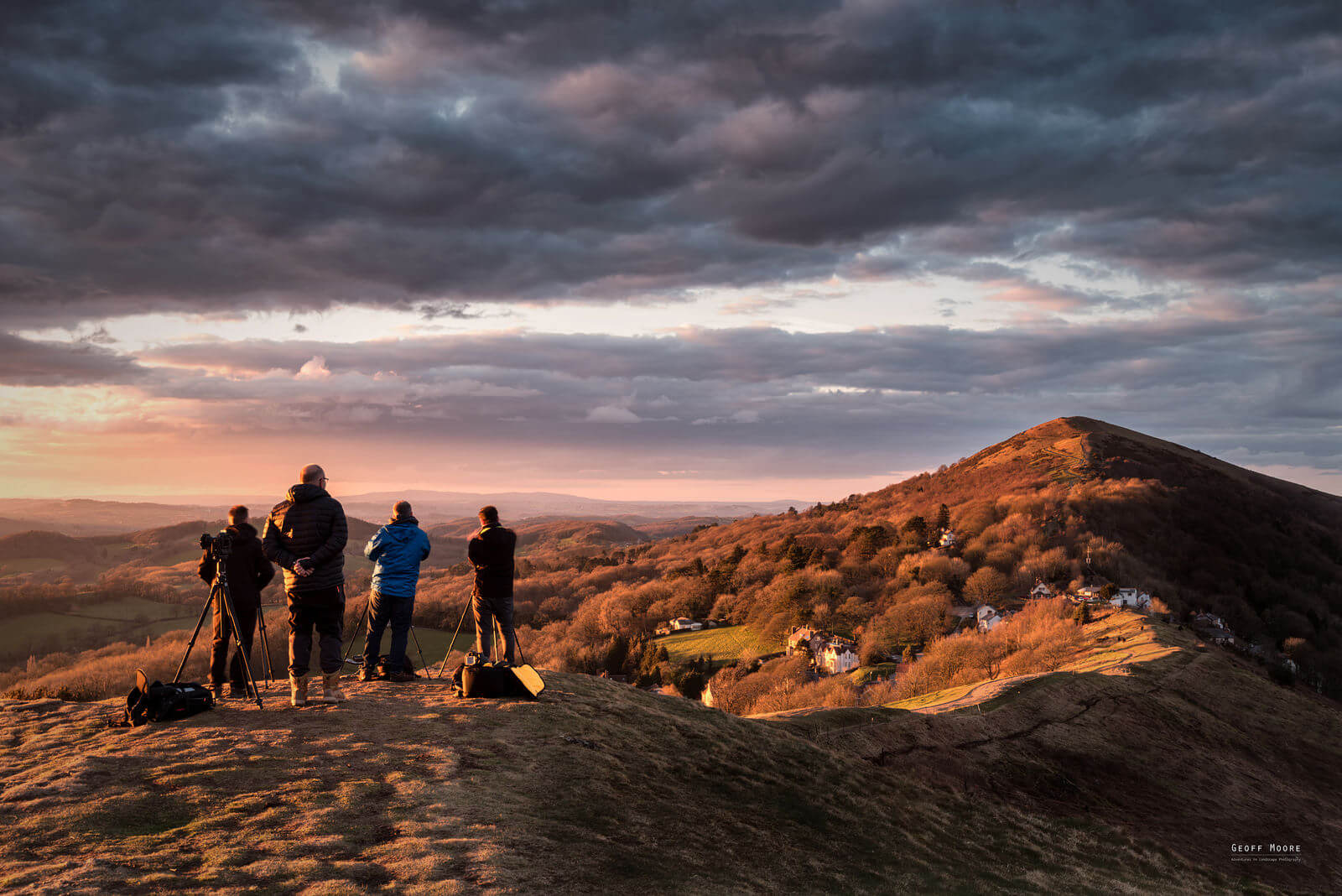 Tog Tastic - Malvern Hills Sunset Tog Tastic - Malvern Hills Sunset